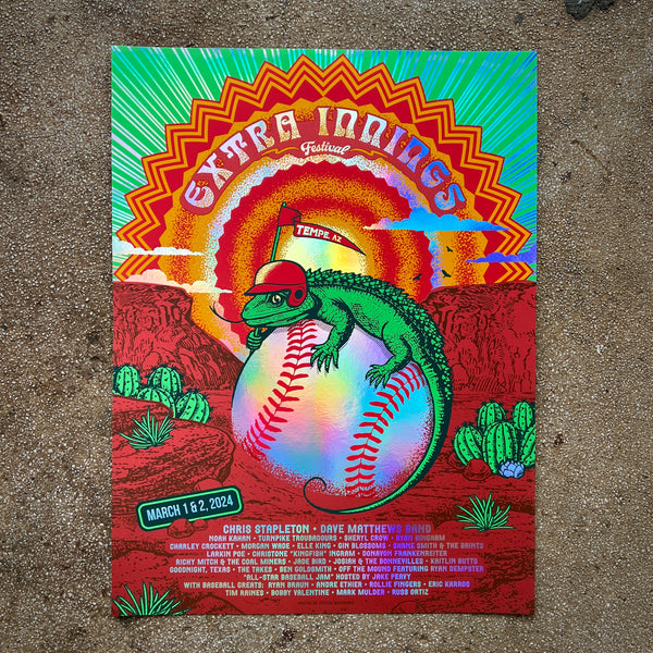 Extra Innings Festival 2024 - Tempe AZ (Rainbow Foil)