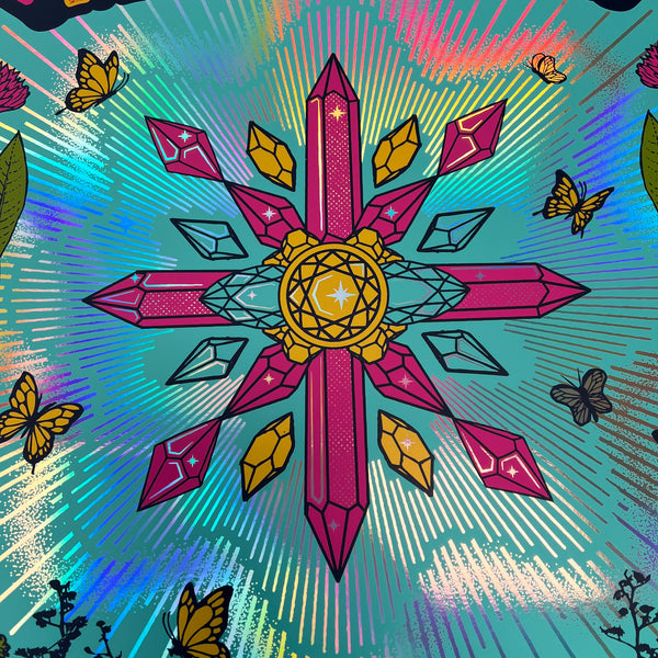 Hinterland 2025 (Rainbow Foil) - Status Serigraph