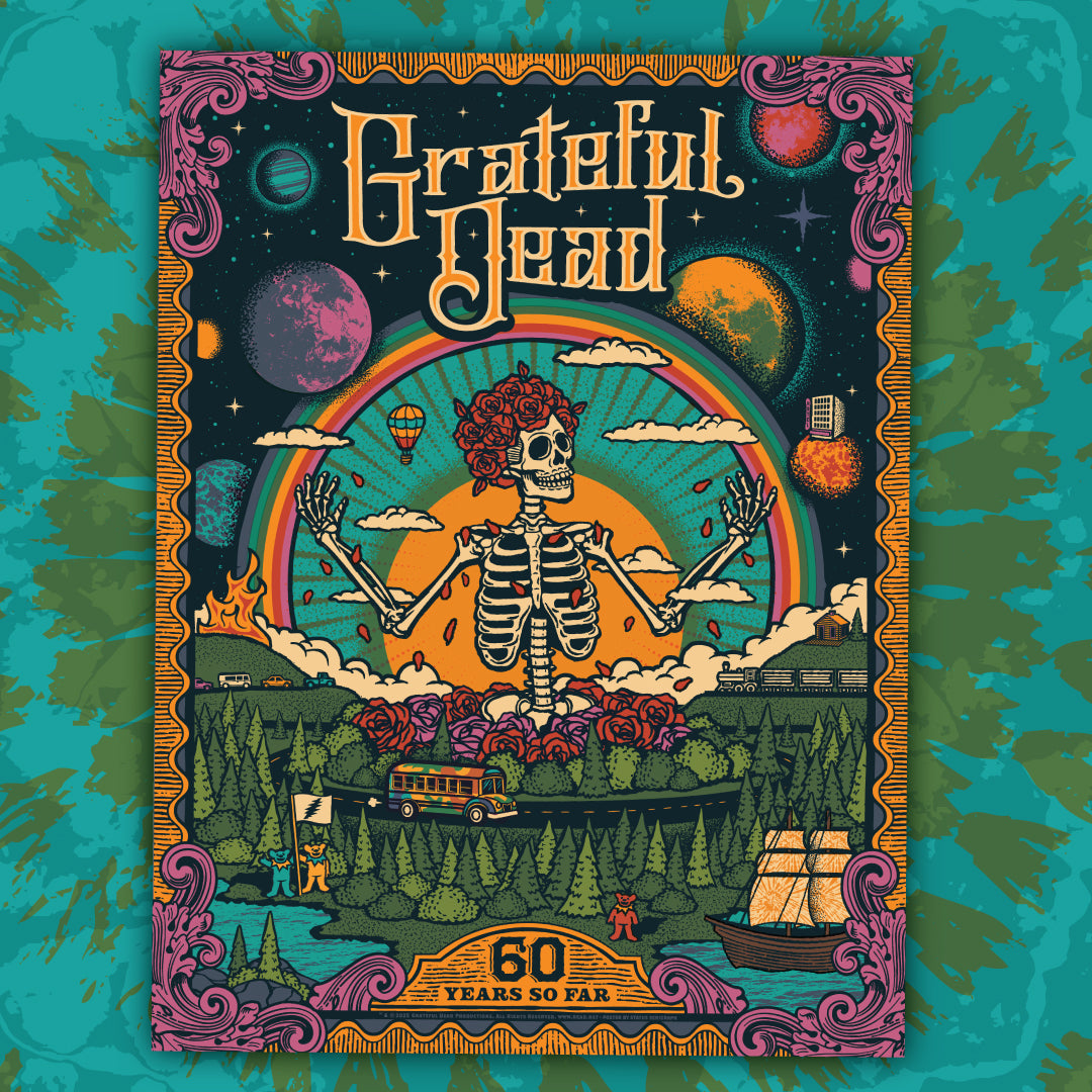 Grateful Dead - 60 Years So Far - Regular Edition – Status Serigraph