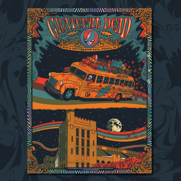 Grateful Dead Handbill ヴィンテージ ポストカード grateful-dead-handbill-dec-23-