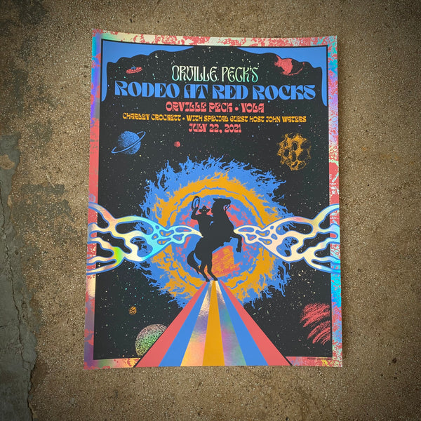 Orville Peck's Rodeo at Red Rocks 2021 (Rainbow Foil) ONLY 2 LEFT!!!!