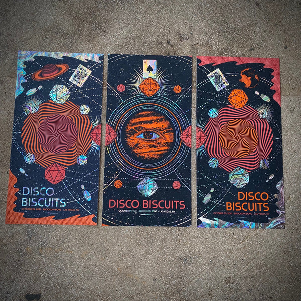 Disco Biscuits - Las Vegas 2021 (Cut Foil Set)