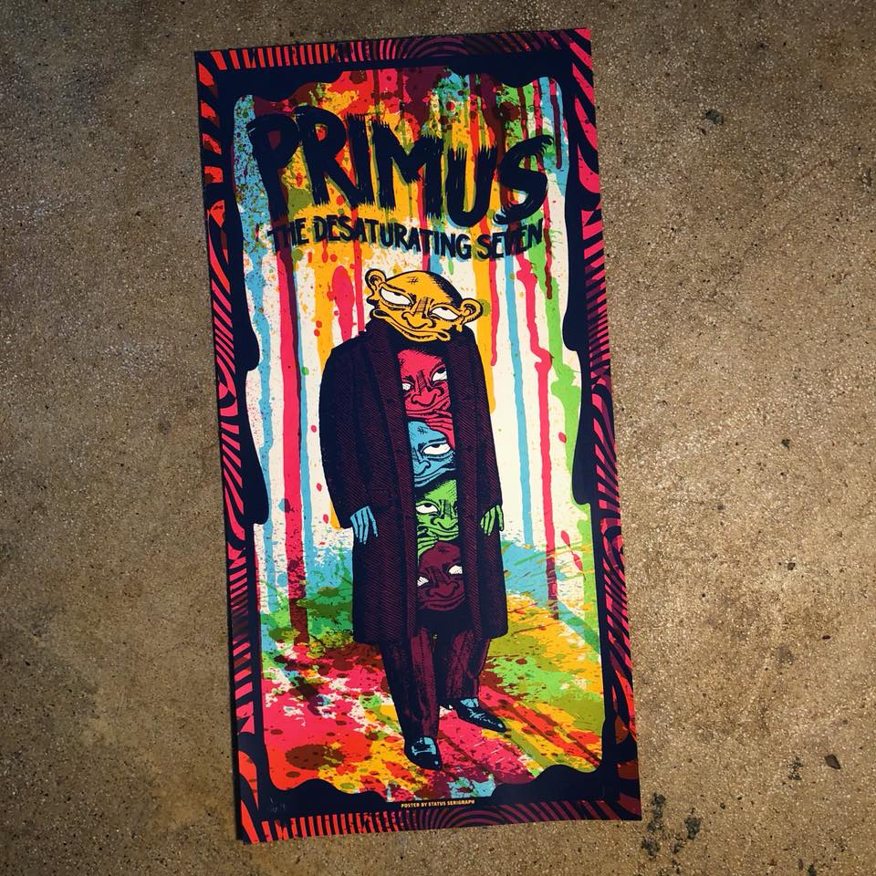 Primus-Desaturating Seven – Status Serigraph