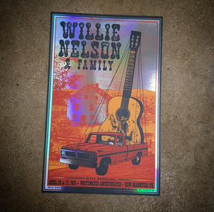 Willie Nelson-New Braunfels 18 (FOIL!!!)