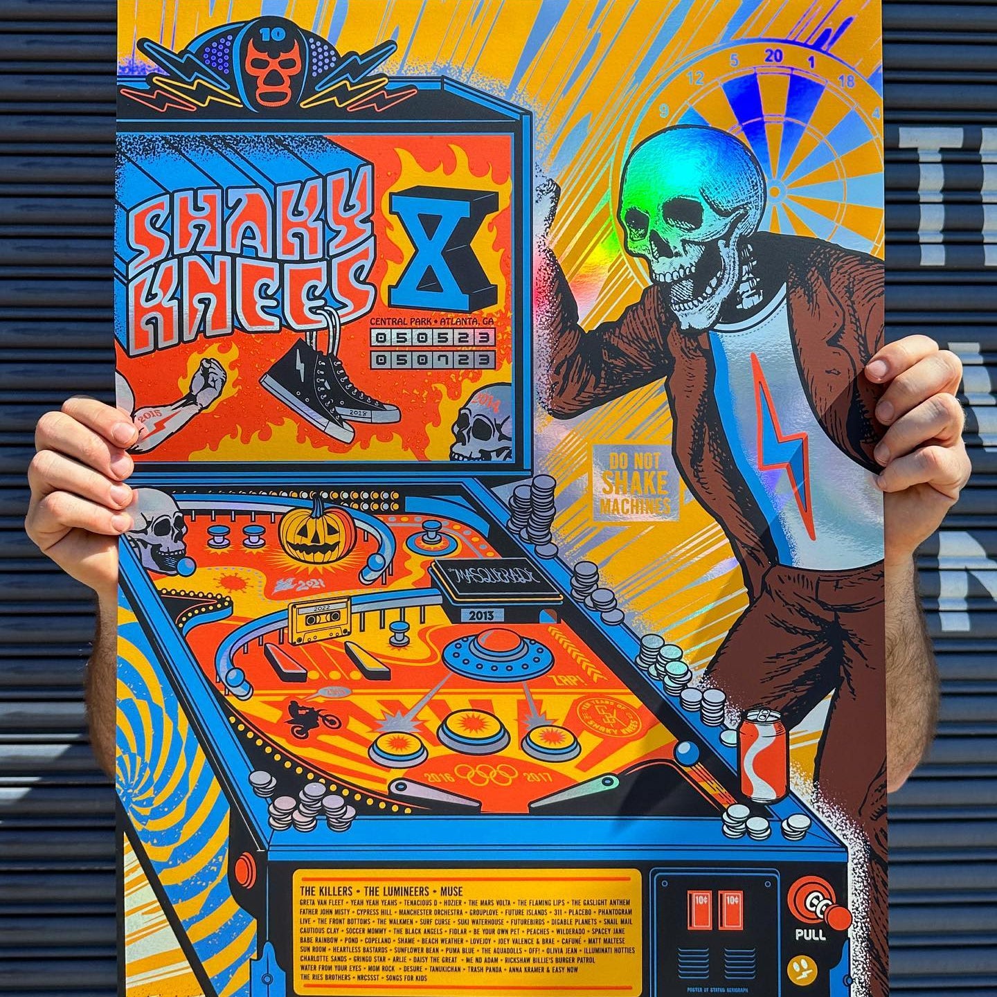 Shaky Knees - 2023 (Rainbow Foil)
