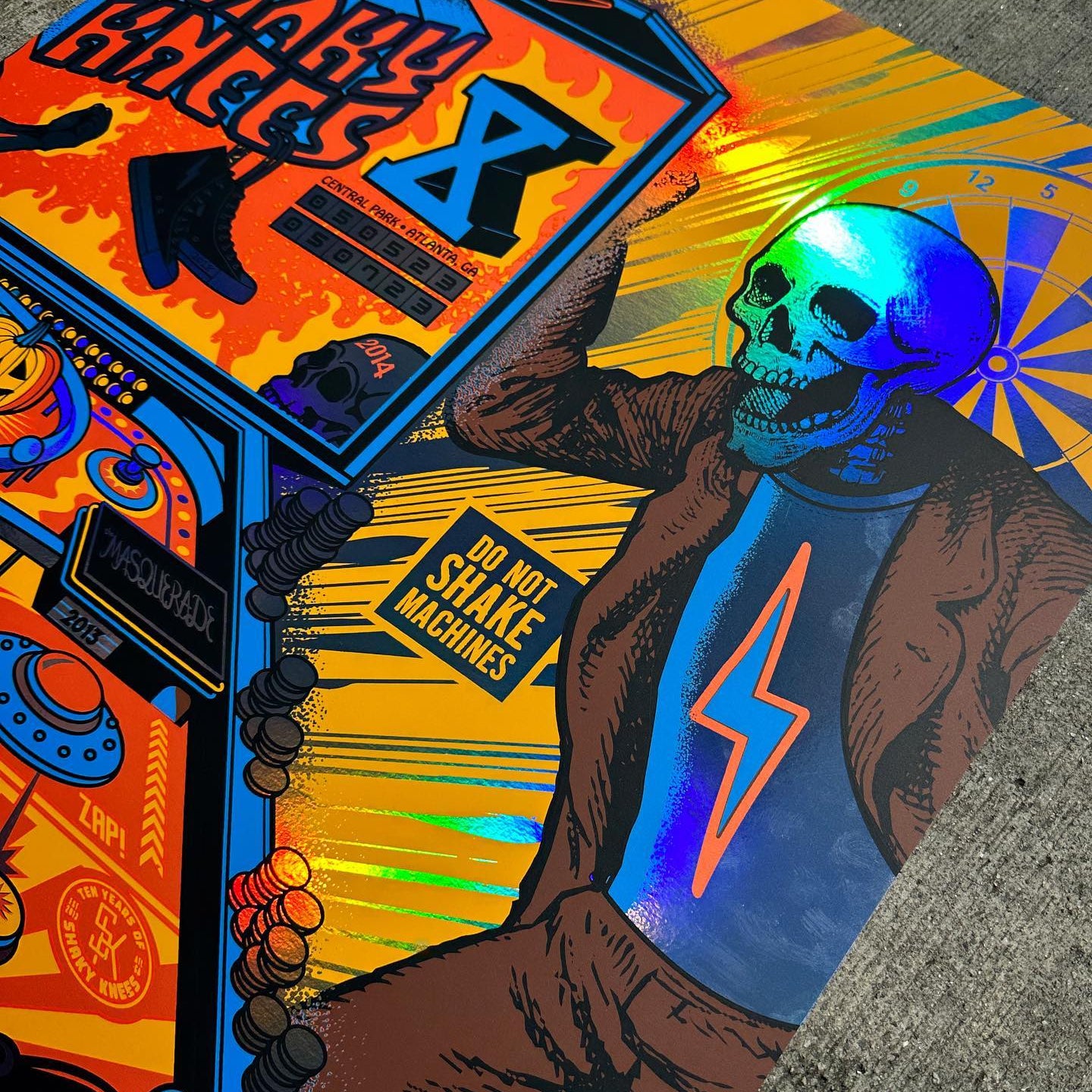 Shaky Knees - 2023 (Rainbow Foil)