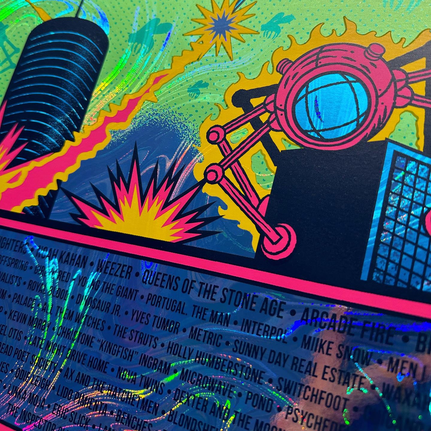 Shaky Knees 2024 (Swirl Foil)