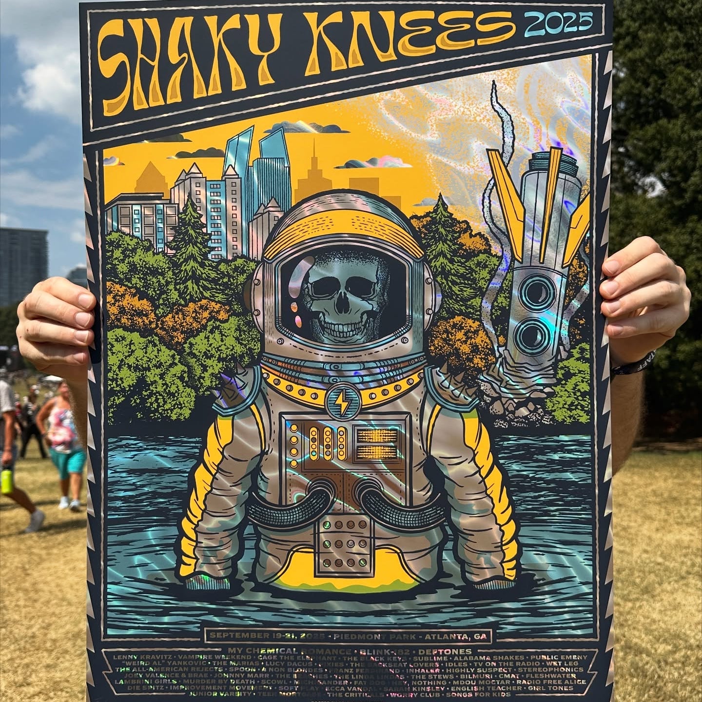 Shaky Knees 2025 Foil version