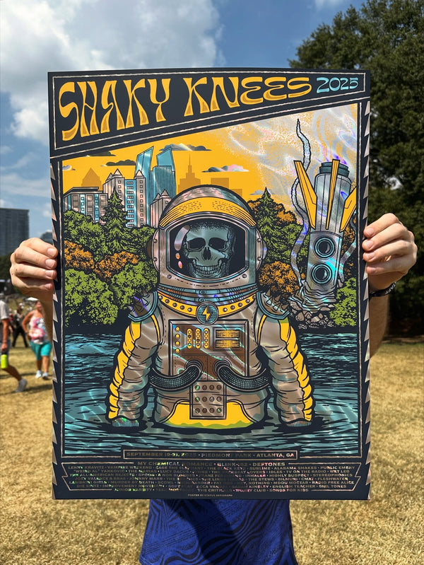 Shaky Knees 2025 Foil version