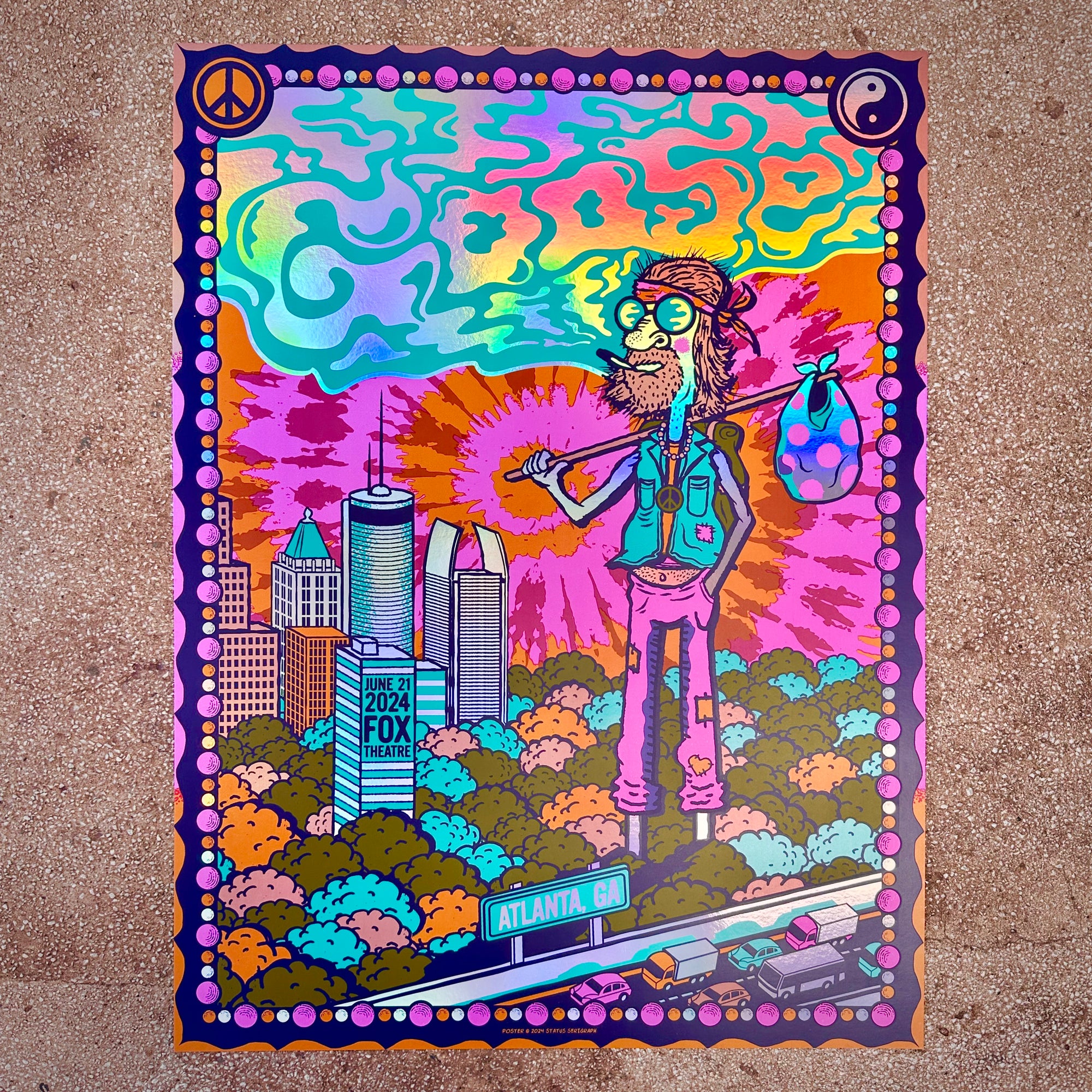 Goose - Atlanta 6/21/24 (Rainbow Foil)