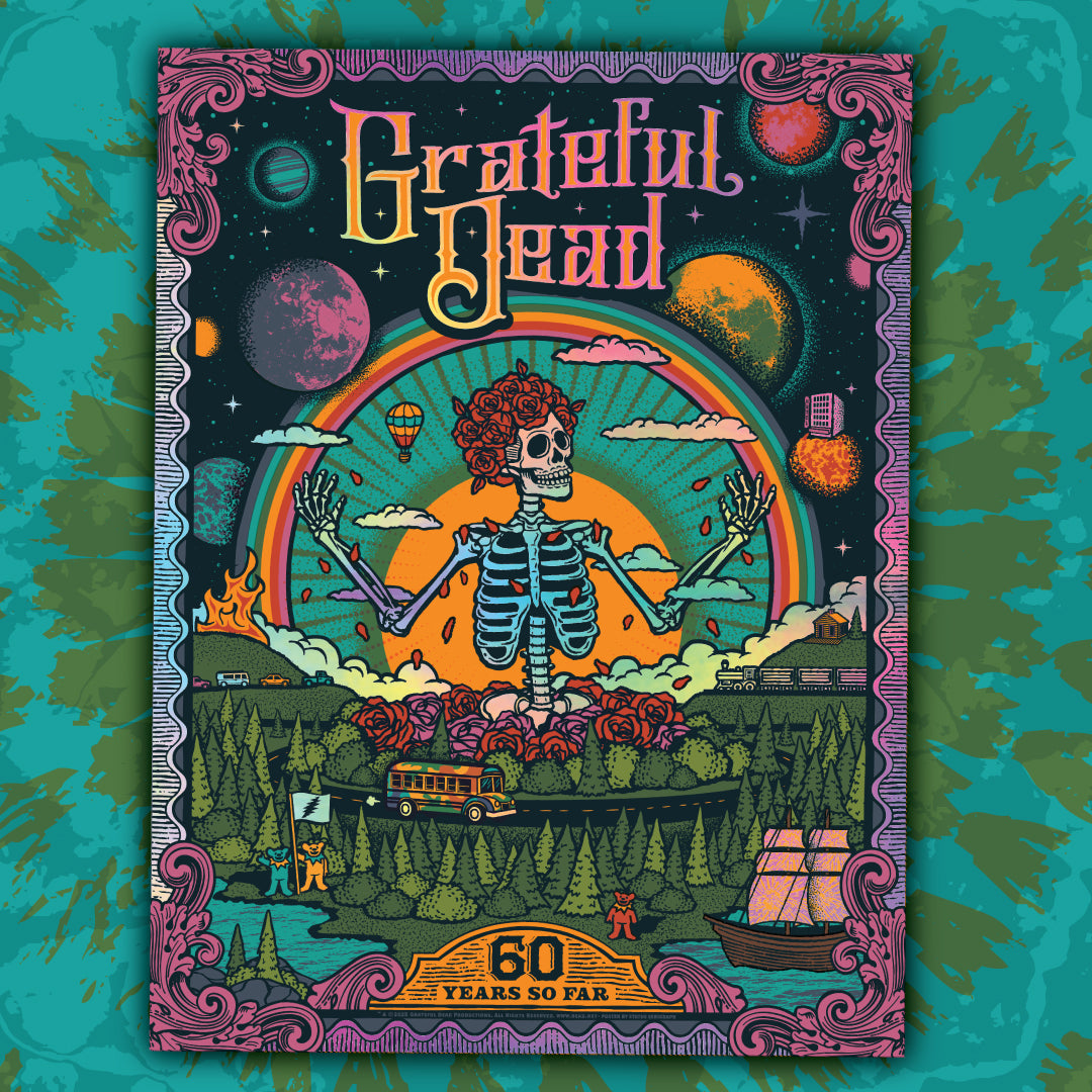 Grateful Dead - '60 Years So Far' - Rainbow Foil Edition