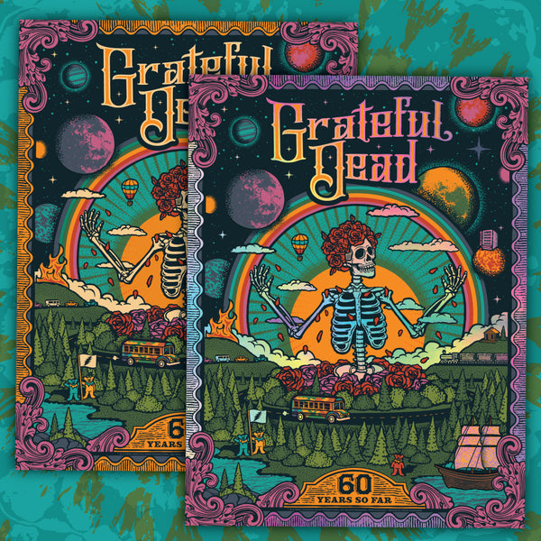Grateful Dead '60 Years So Far' - Matching Numbered Set