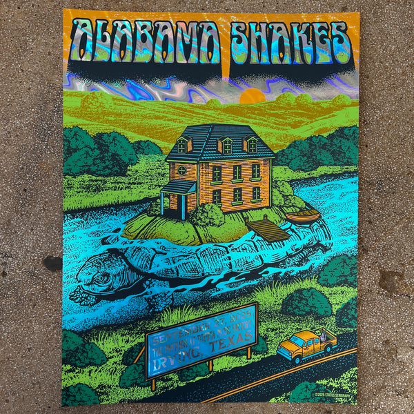 Alabama Shakes - Texas 2025 (Lava Foil)