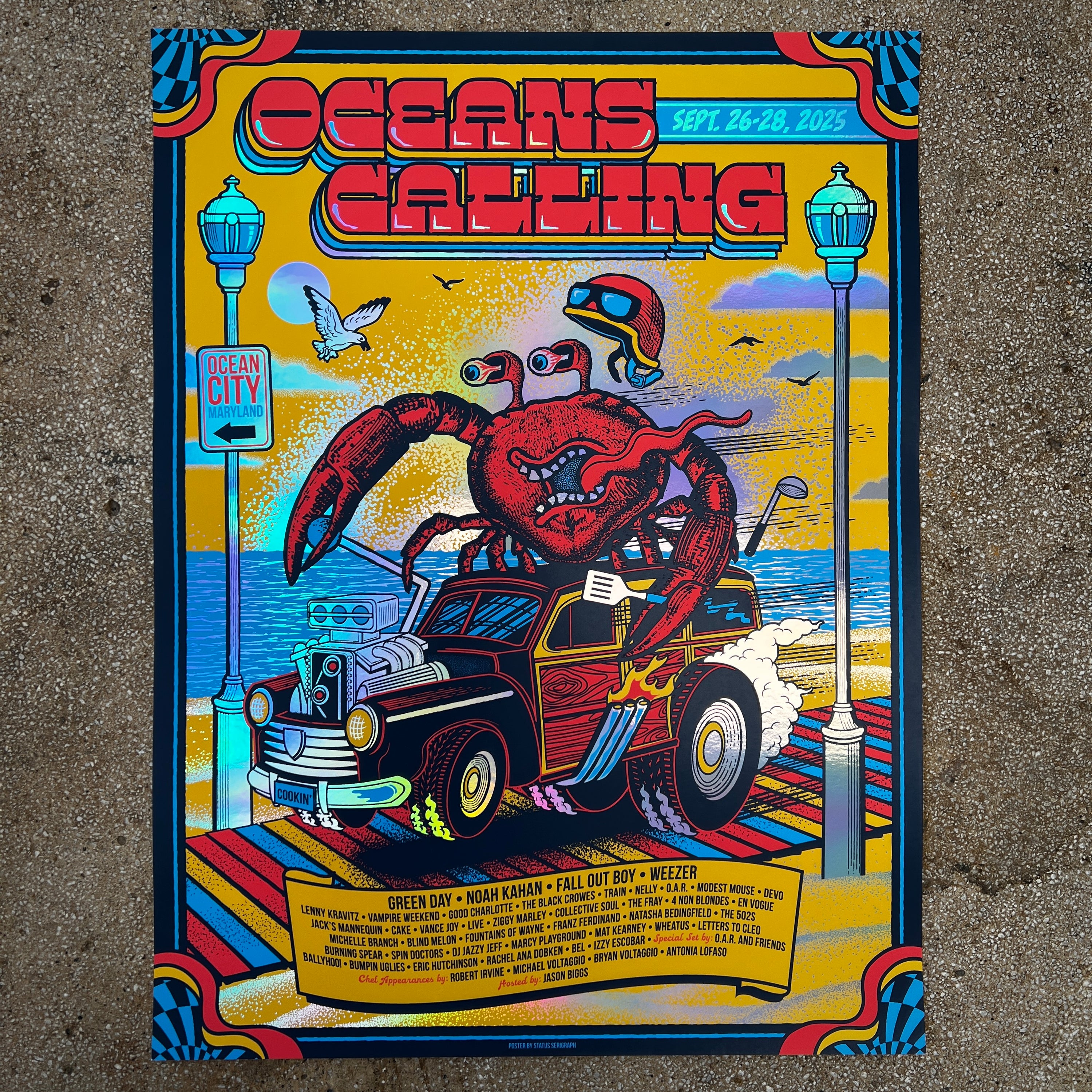 Oceans Calling 2025 (Rainbow Foil)