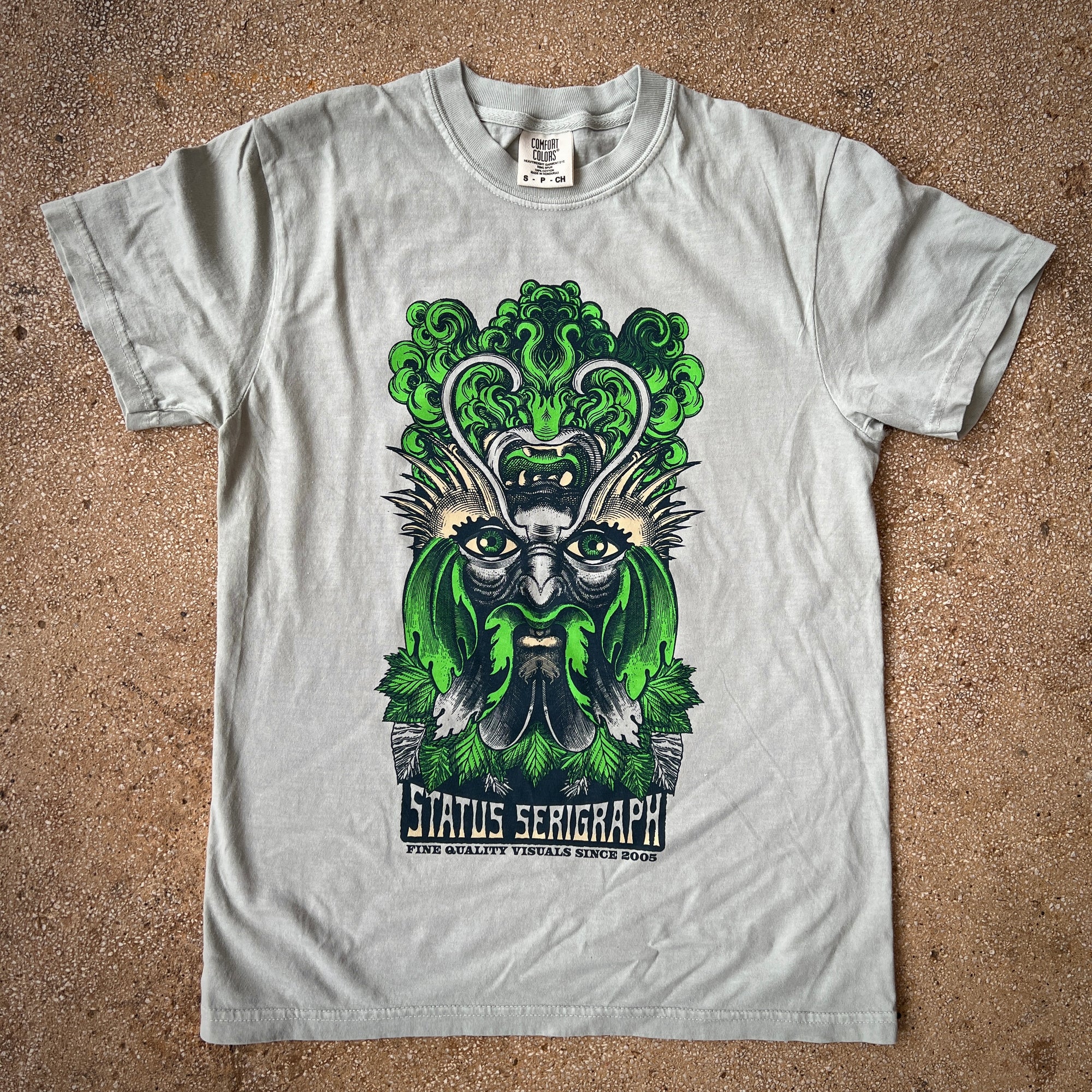Green Man Tee
