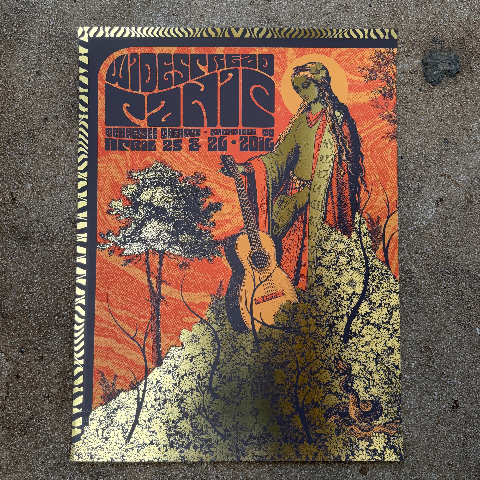 Widespread Panic - Knoxville 2016 (Gold Foil)