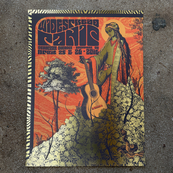 Widespread Panic - Knoxville 2016 (Gold Foil)
