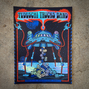Tedeschi Trucks Band - Atlantic City 2024 (Blue & Red, Rainbow Foil)
