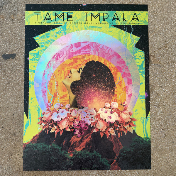 Tame Impala - Manchester UK 2016 (Rainbow Foil)