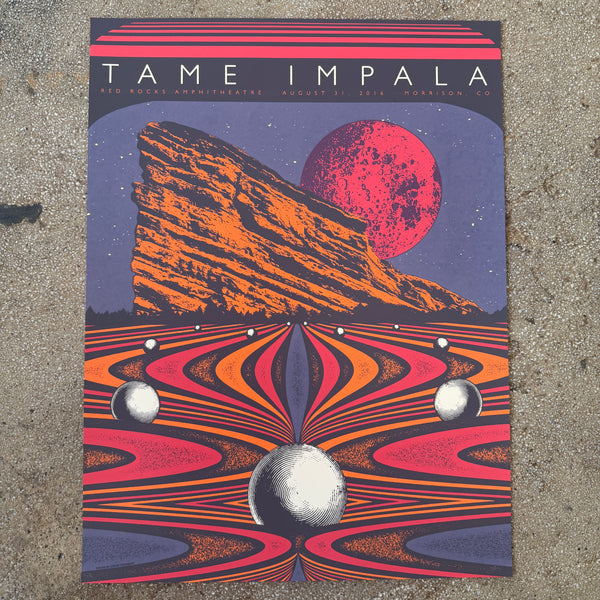 Tame Impala - Red Rocks 2016