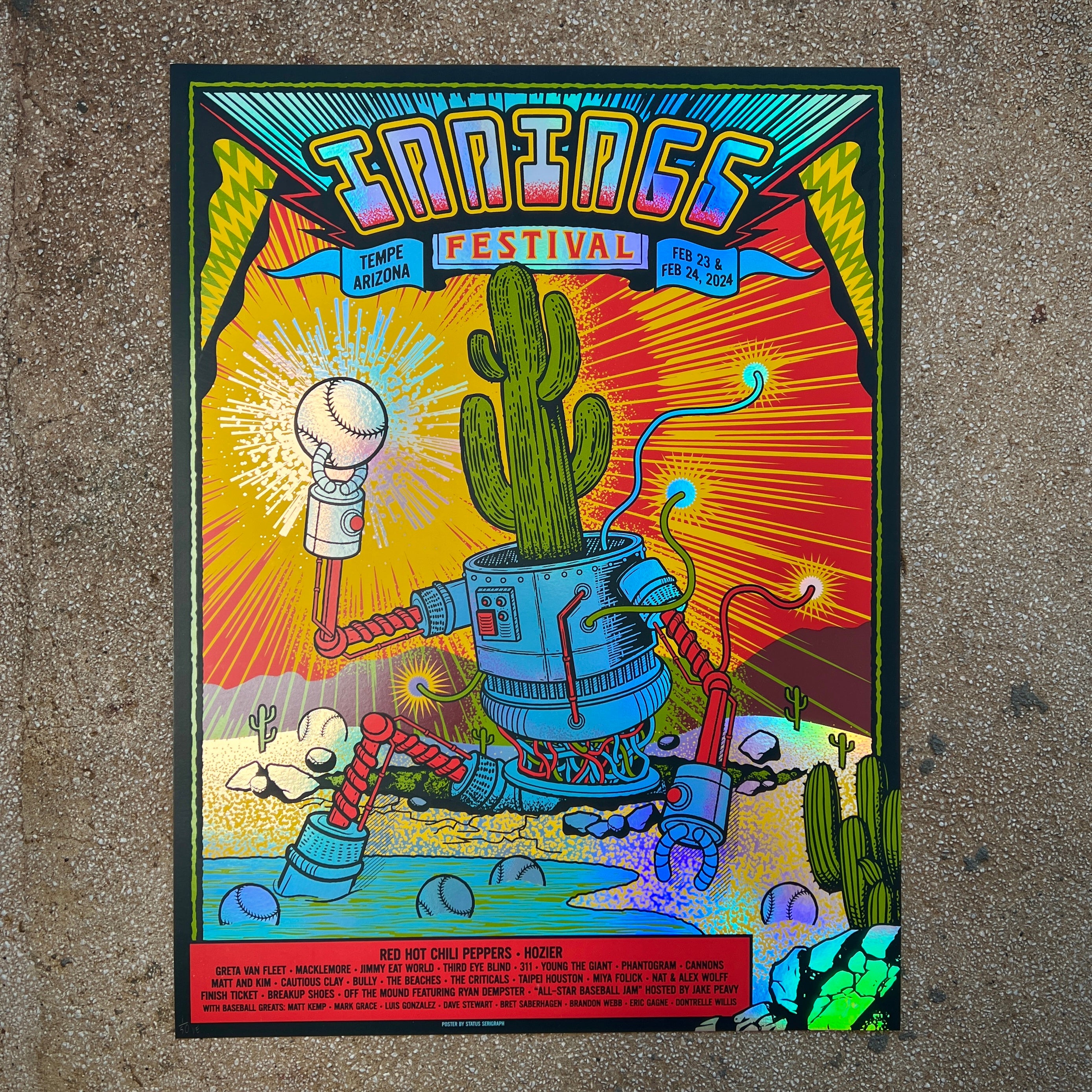 Innings Festival 2024 - Tempe AZ (Rainbow Foil)