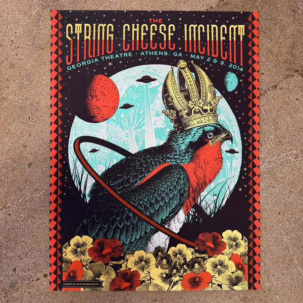 String Cheese Incident - Athens 2014 - Silver Pearlescent Variant