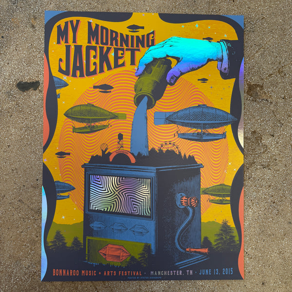 My Morning Jacket - Bonnaroo 2015 (Rainbow Foil)