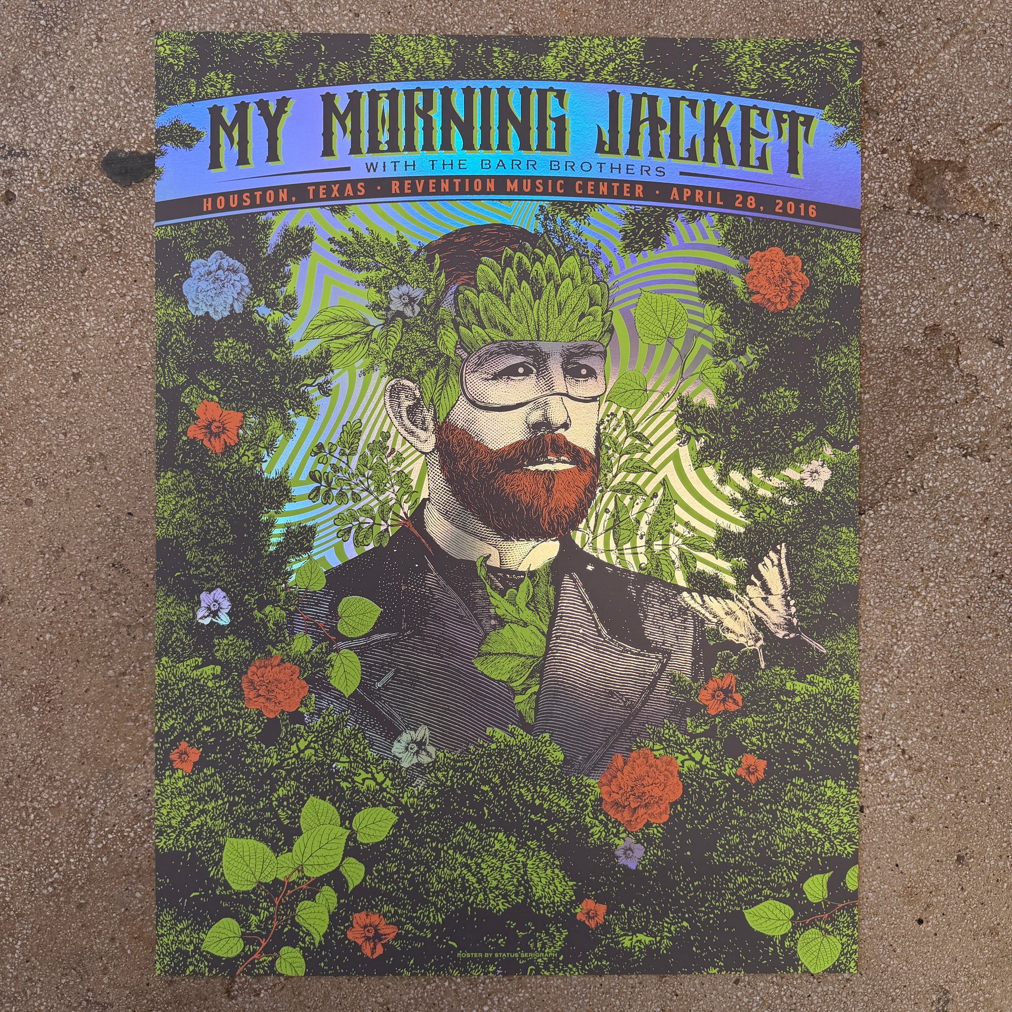 My Morning Jacket - Houston 2016 (Rainbow Foil)