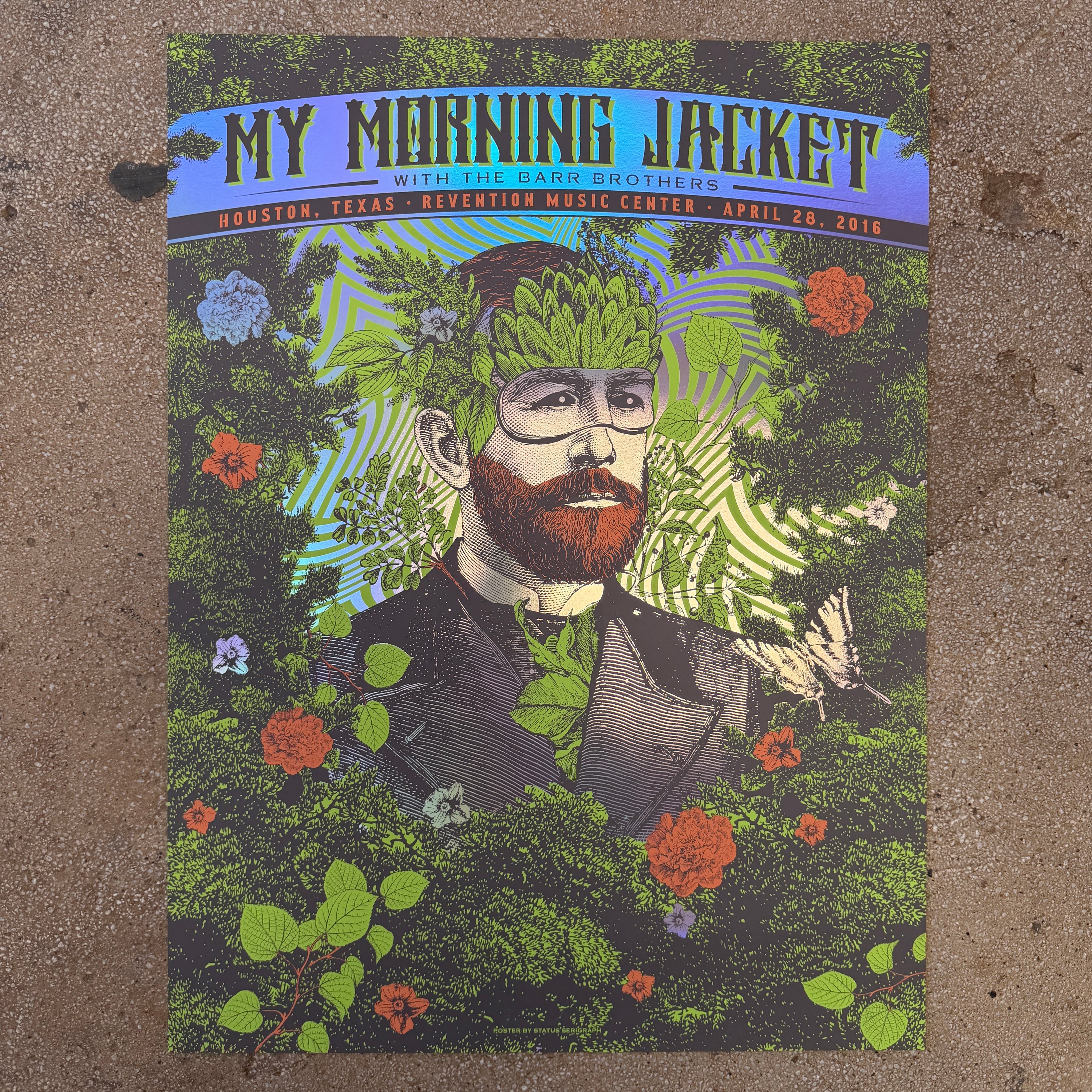 My Morning Jacket - Houston 2016 (Rainbow Foil)