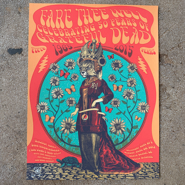 Fare Thee Well - Santa Clara 2015 (Doodled!)