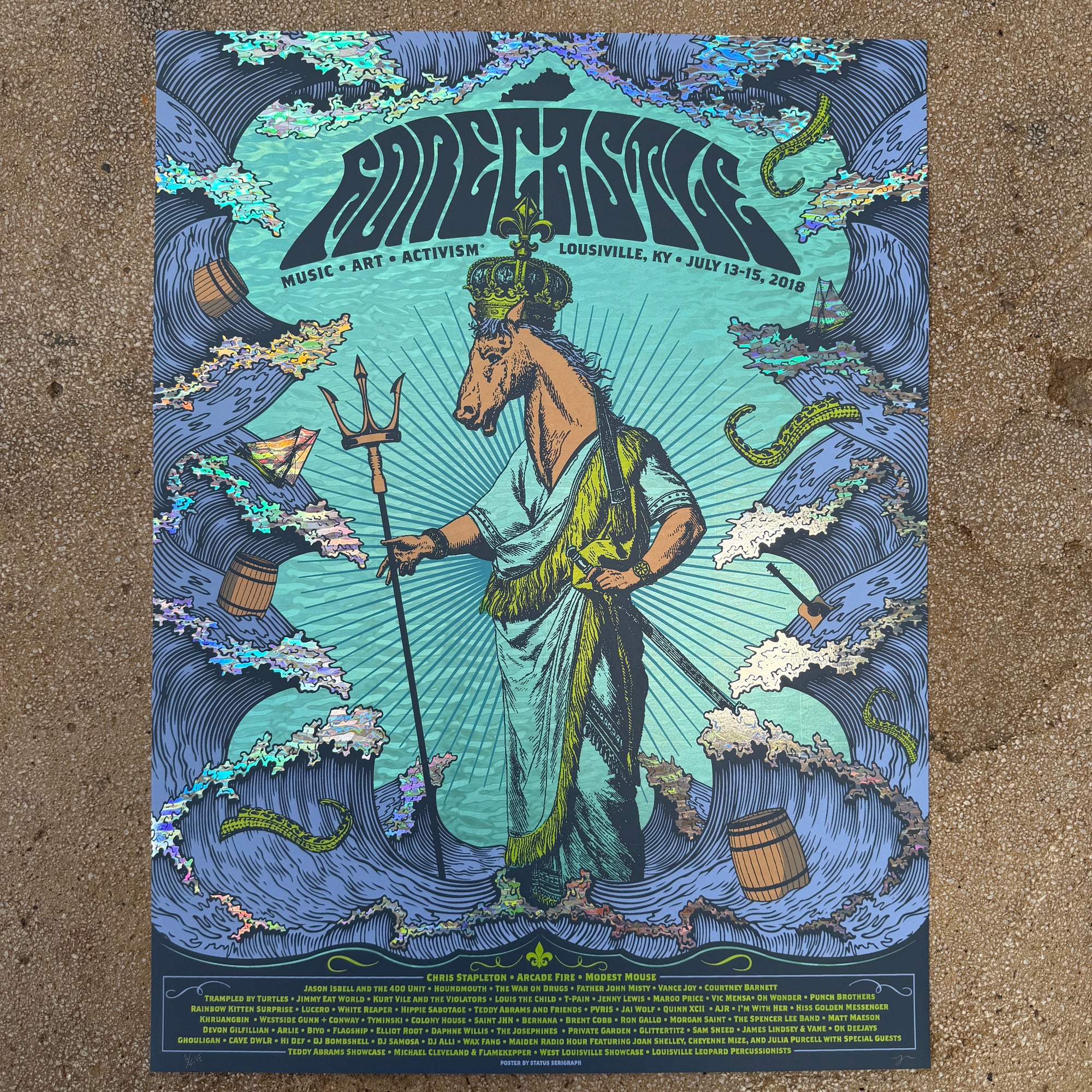 Forecastle 2018 (Swirl Foil)