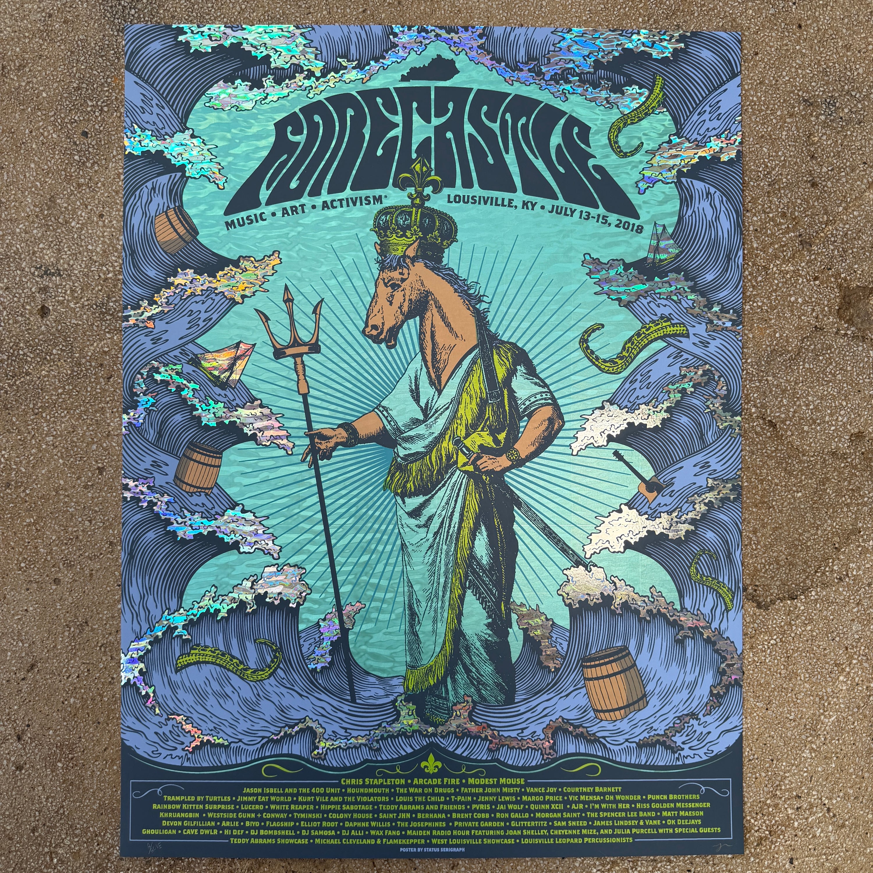 Forecastle 2018 (Swirl Foil)