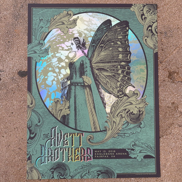 The Avett Brothers - Fairfax 2016 (Rainbow Foil)