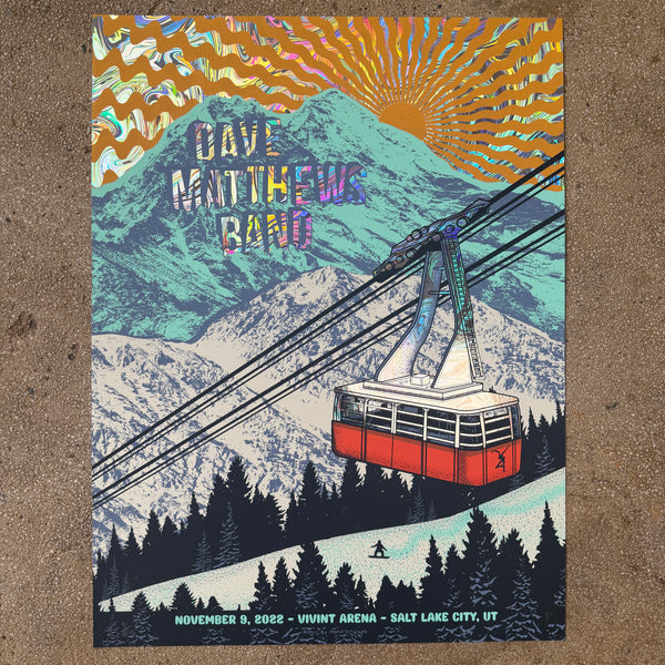 Dave Matthews Band - Salt Lake City 2022 (Swirl Foil)