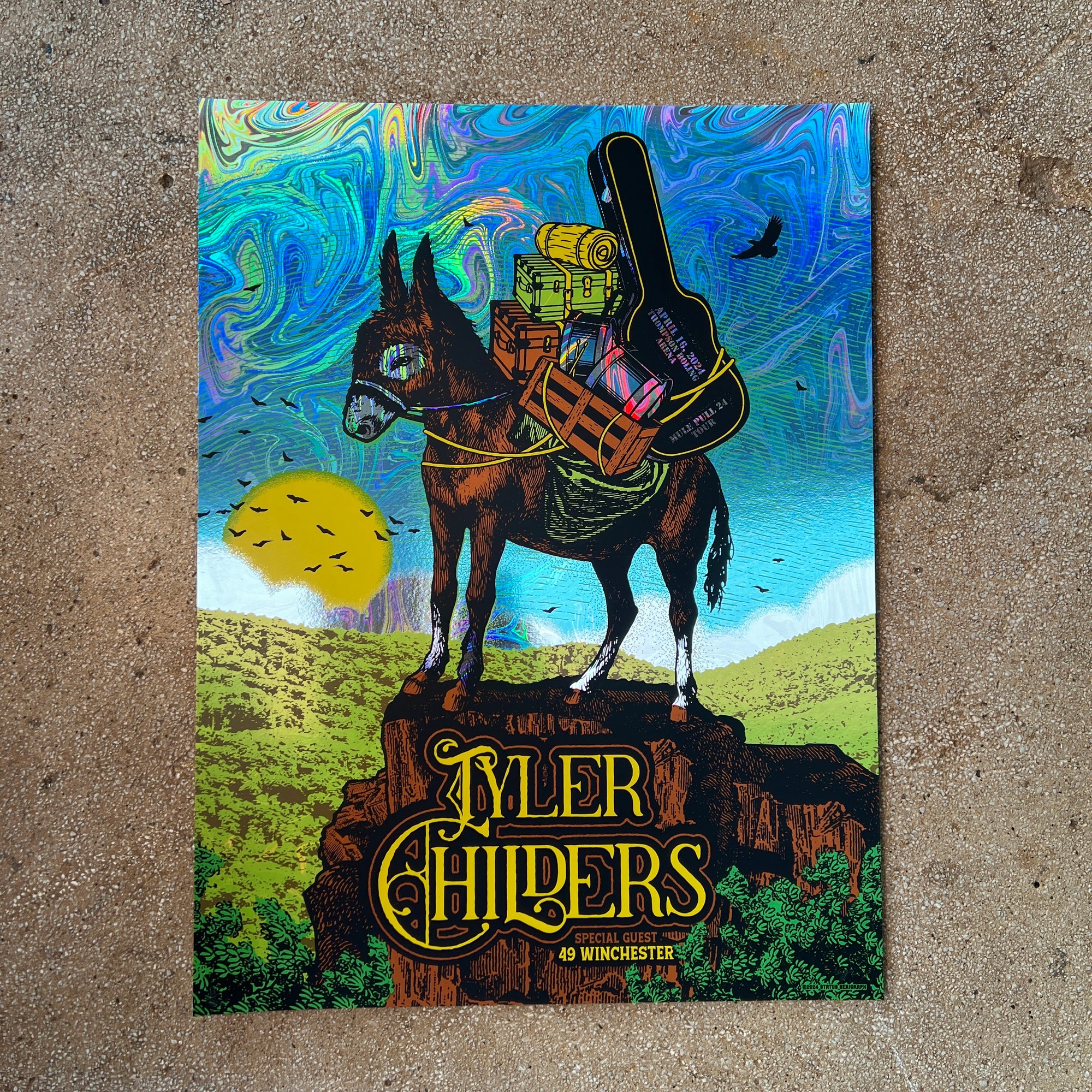 Tyler Childers - Knoxville TN (Swirl Foil)