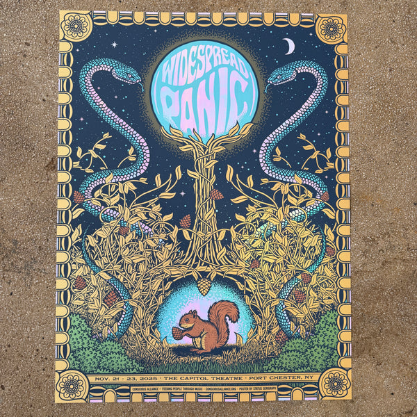 Widespread Panic - Capitol Theatre 2025 (Oyster Pearl Iridescent)