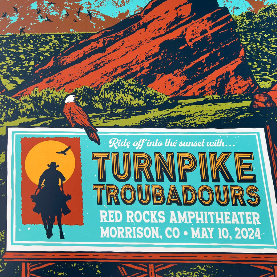 Turnpike Troubadours - Red Rocks - Matching Set