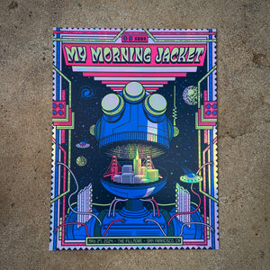 My Morning Jacket - San Francisco CA (Oyster Pearl Iridescent Foil)