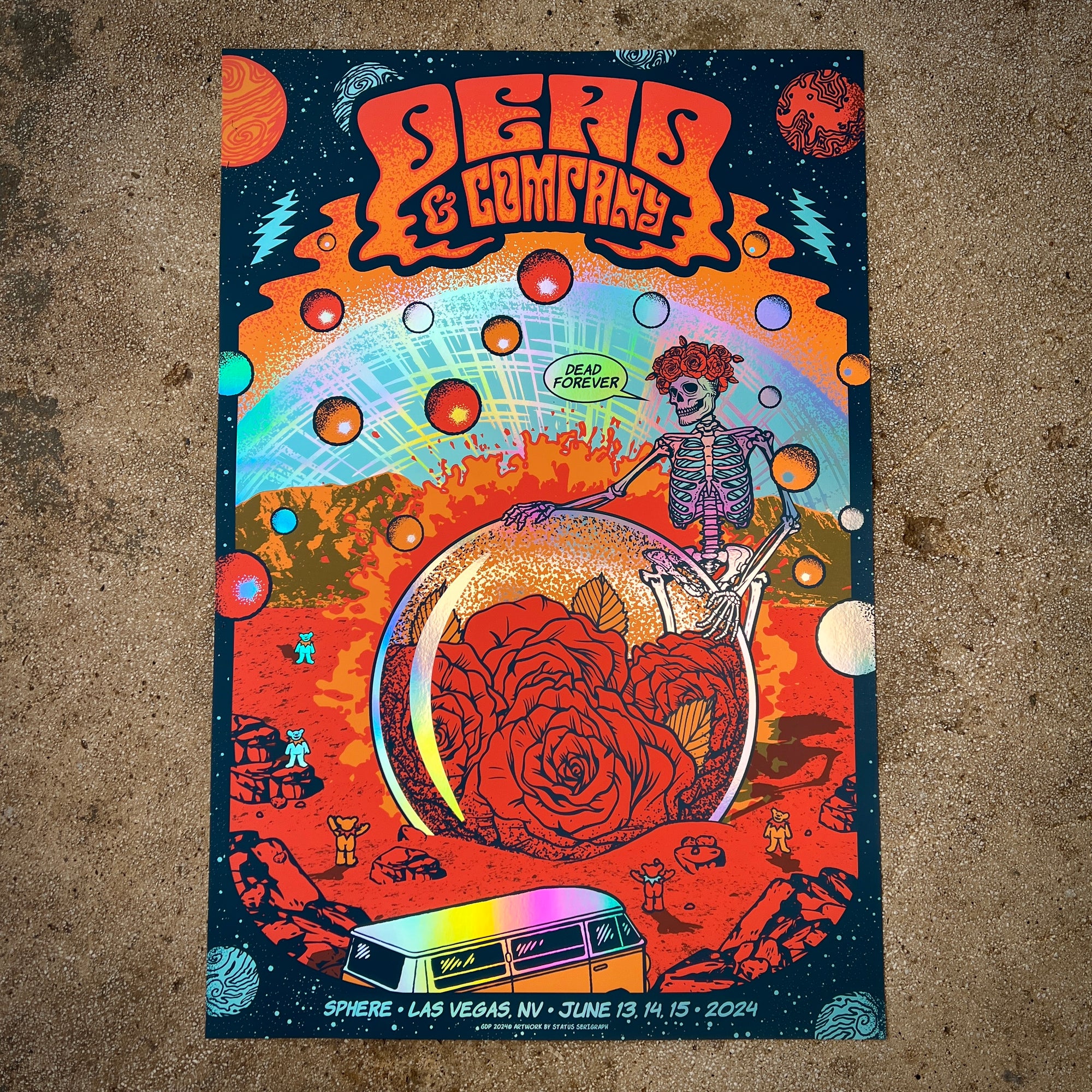 Dead & Company - Sphere Weekend 5 (Rainbow Foil)