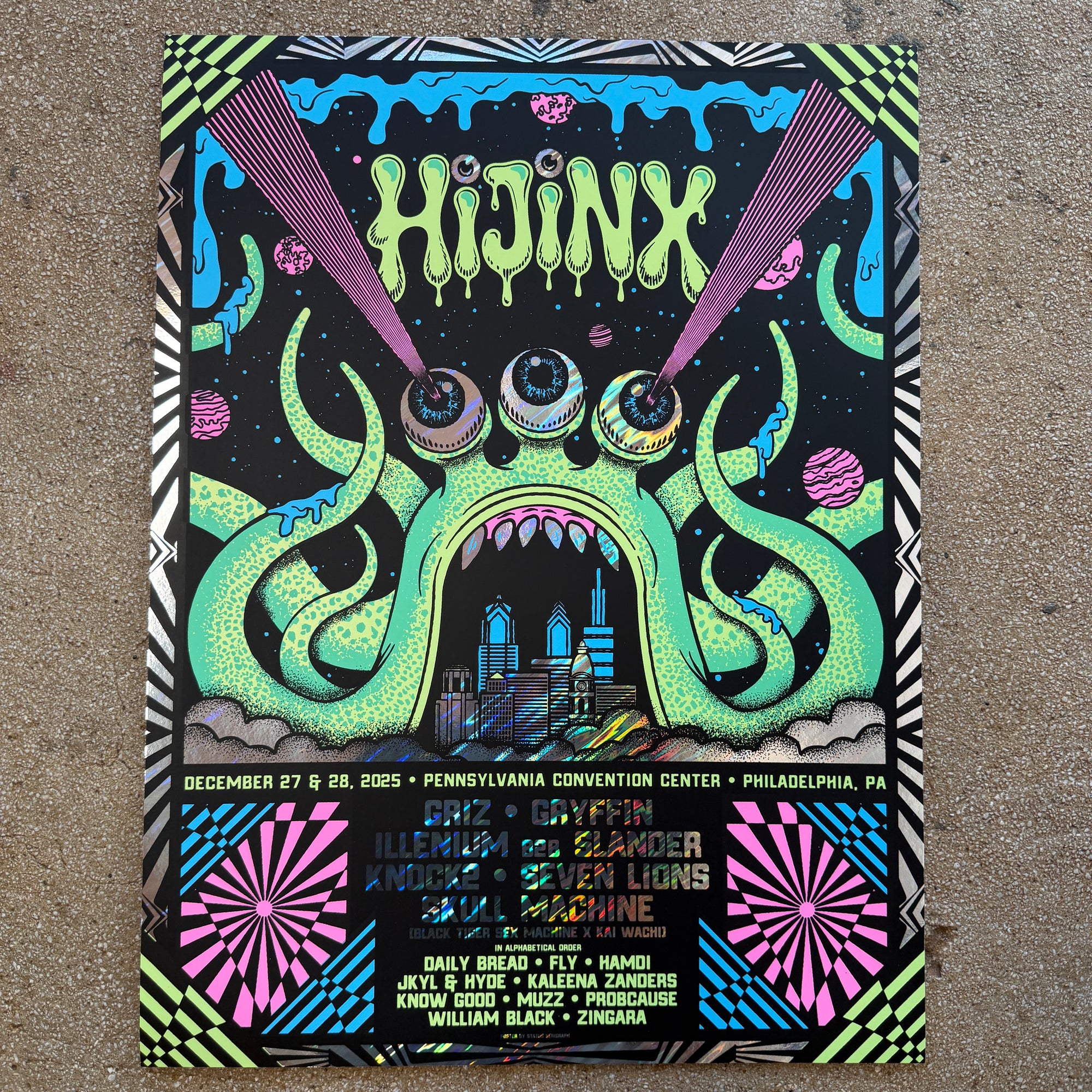 Hijinx Festival 2025 (Lava Foil)