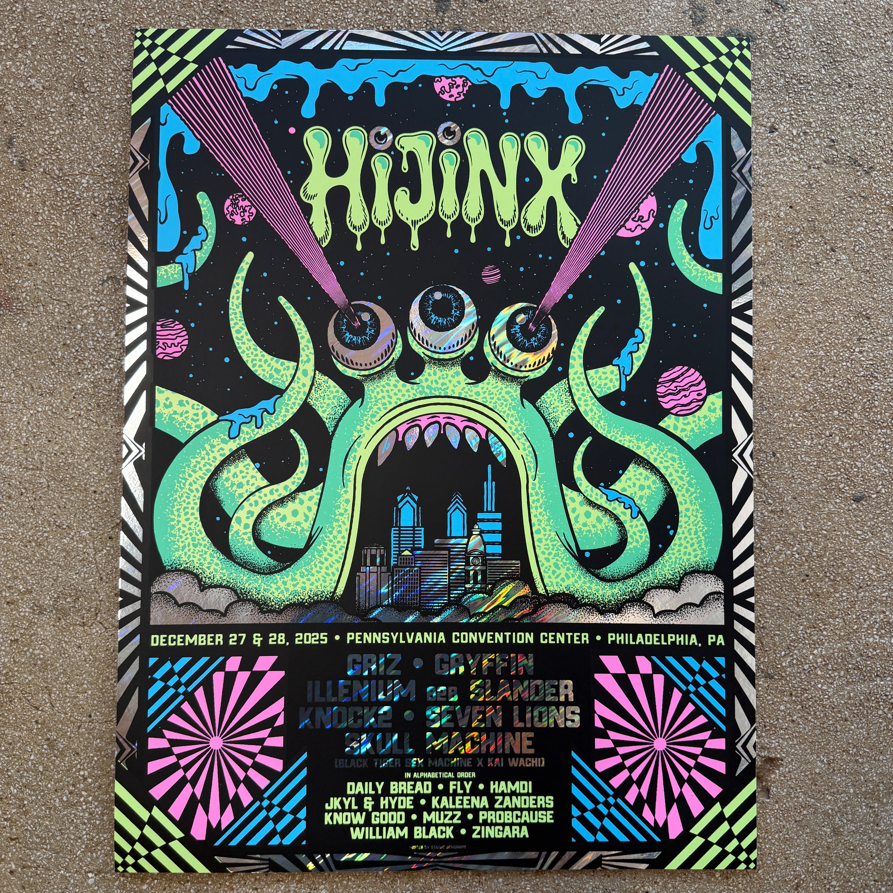 Hijinx Festival 2025 (Lava Foil)