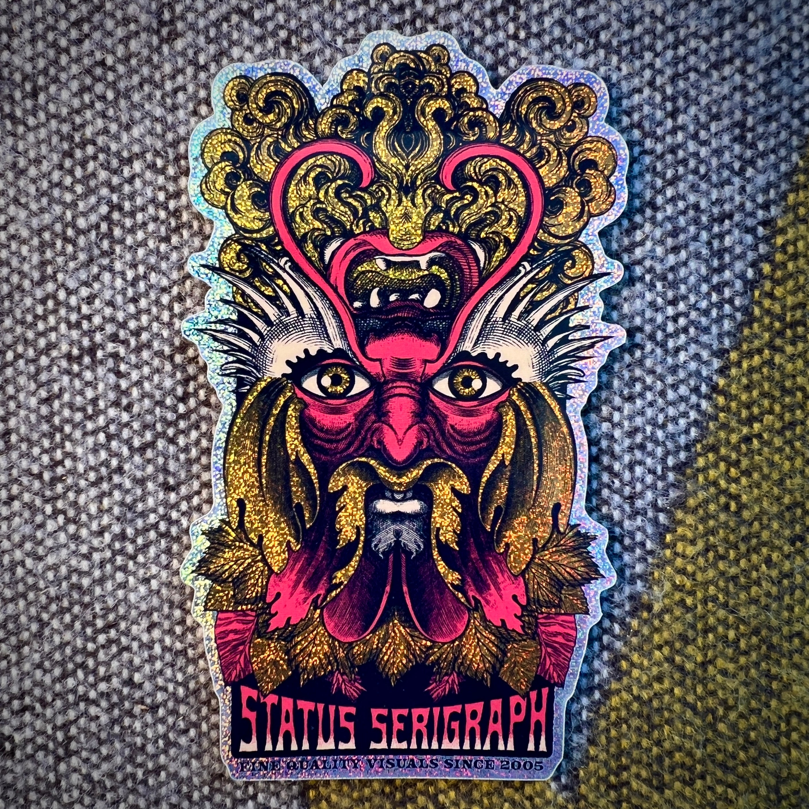 NEW Holographic 4 Sticker Set - 2024