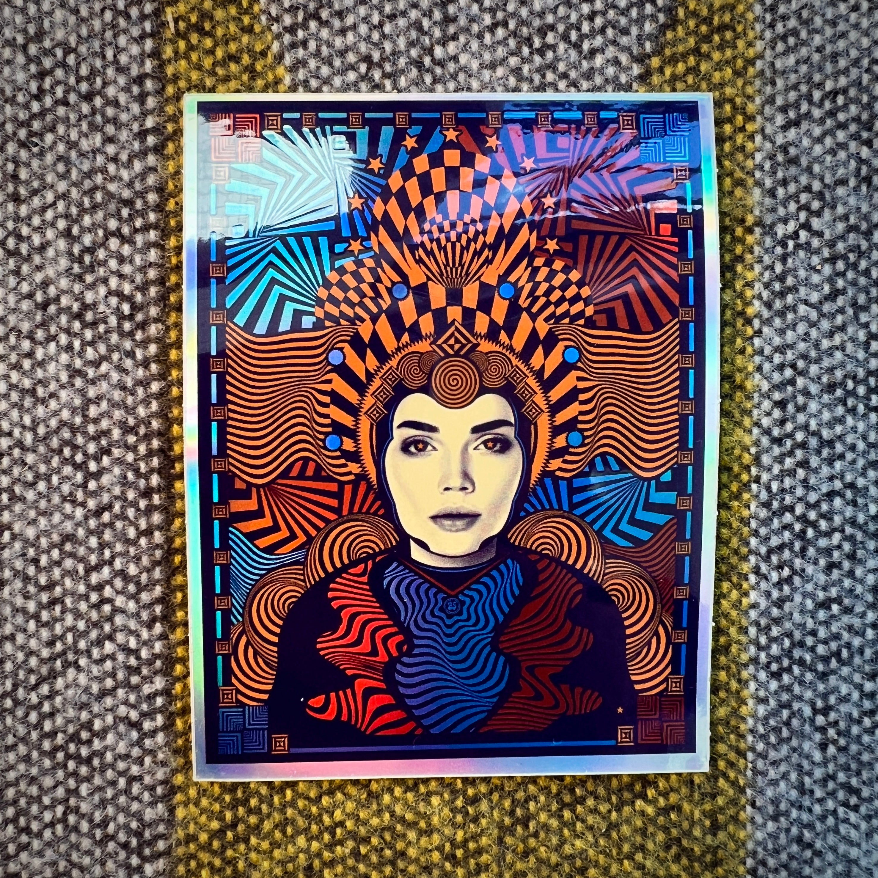 NEW Holographic 4 Sticker Set - 2024