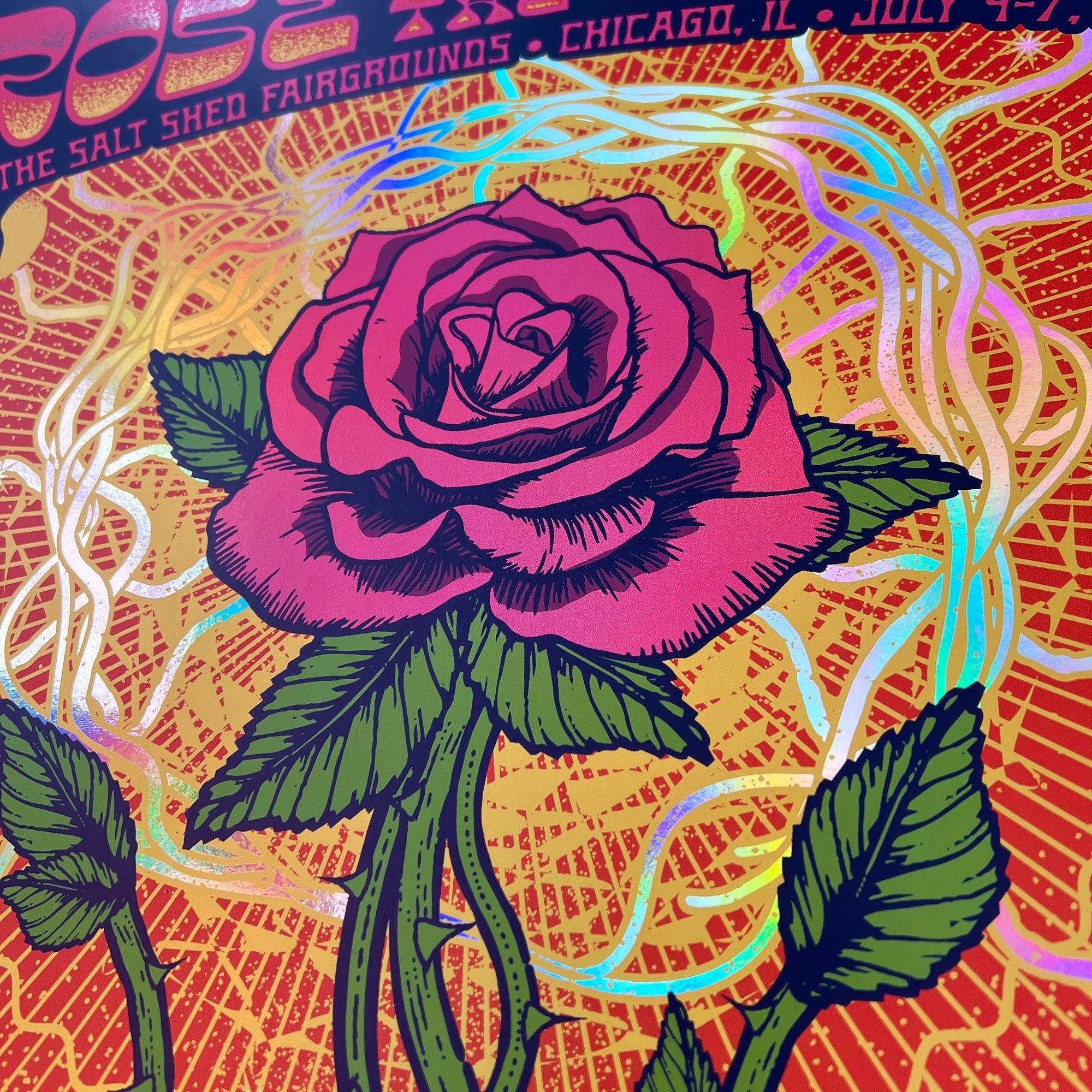 Rose on the River 2024 (Rainbow Foil)