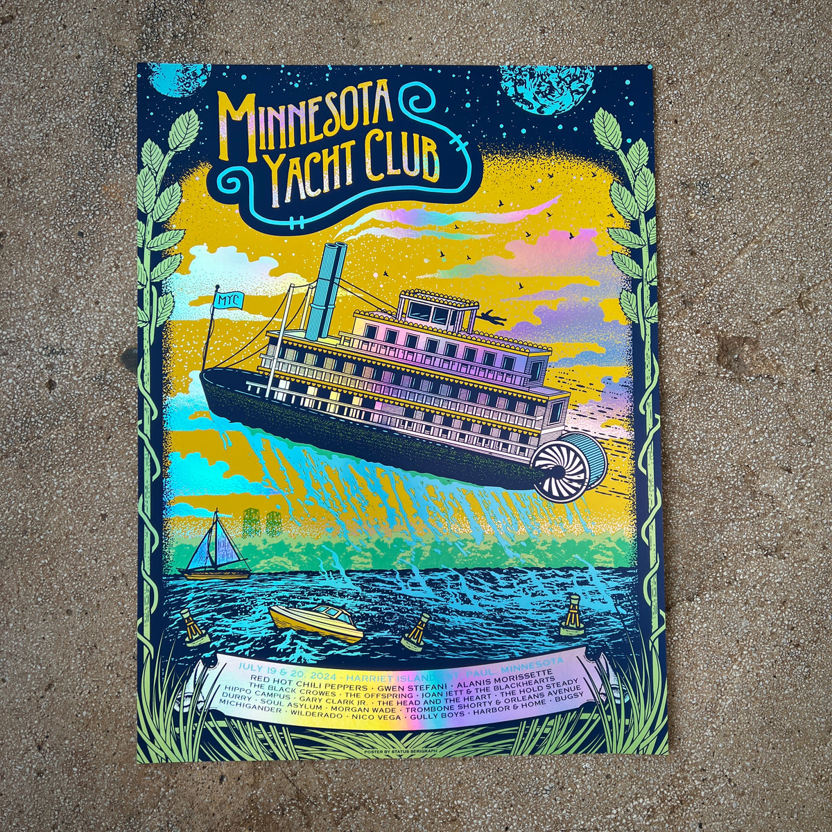 Goose - Atlanta 6/21/24 - Status Serigraph