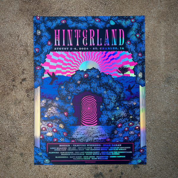 Hinterland Festival 2024 (Rainbow Foil)