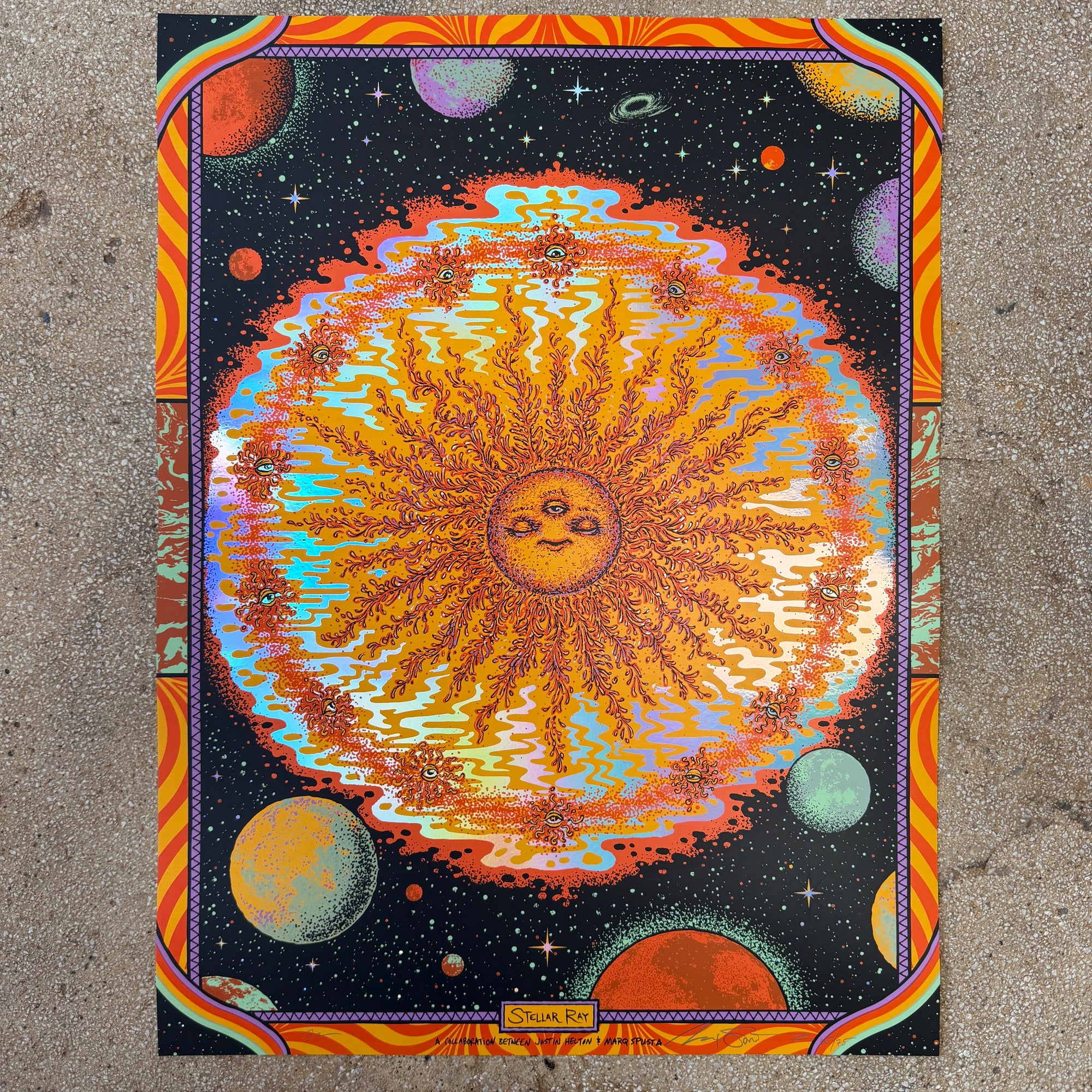 Stellar Ray (Collab with Marq Spusta) (Rainbow Foil)