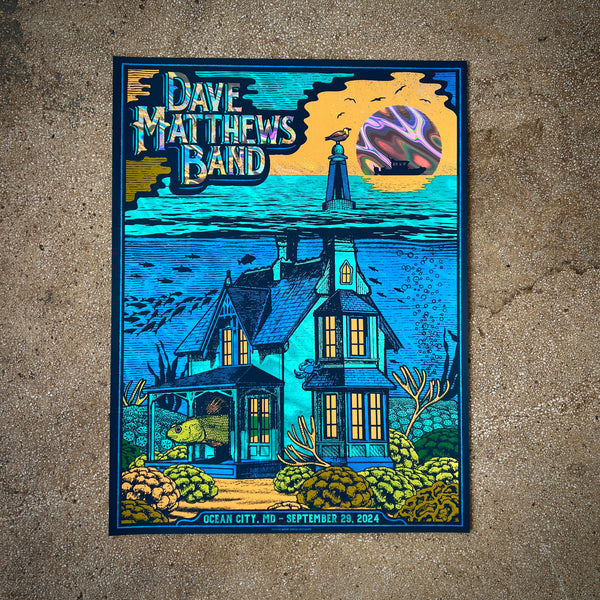 Dave Matthews Band - Ocean City 2024 (Lava Foil)