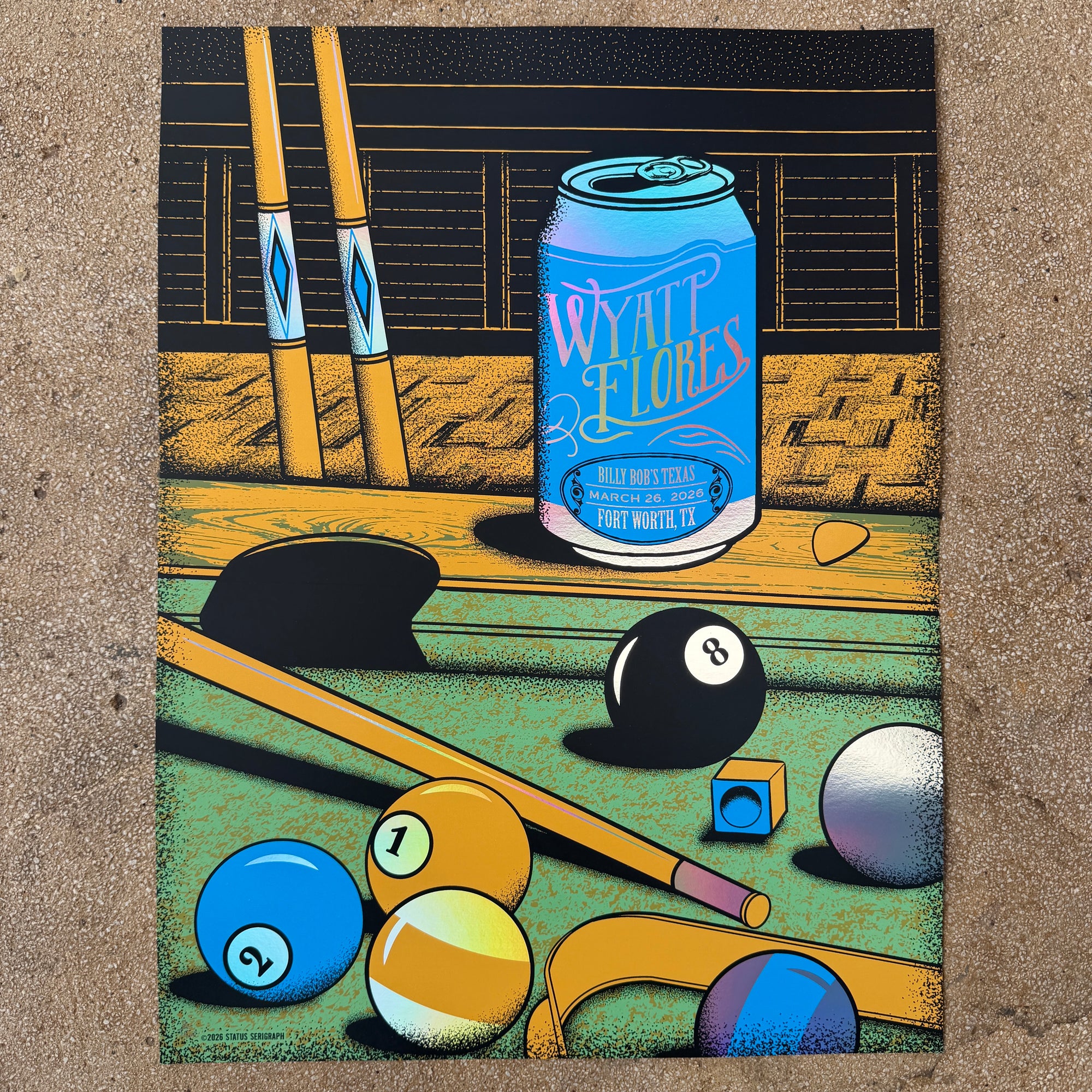 Wyatt Flores - Fort Worth TX (Rainbow Foil)