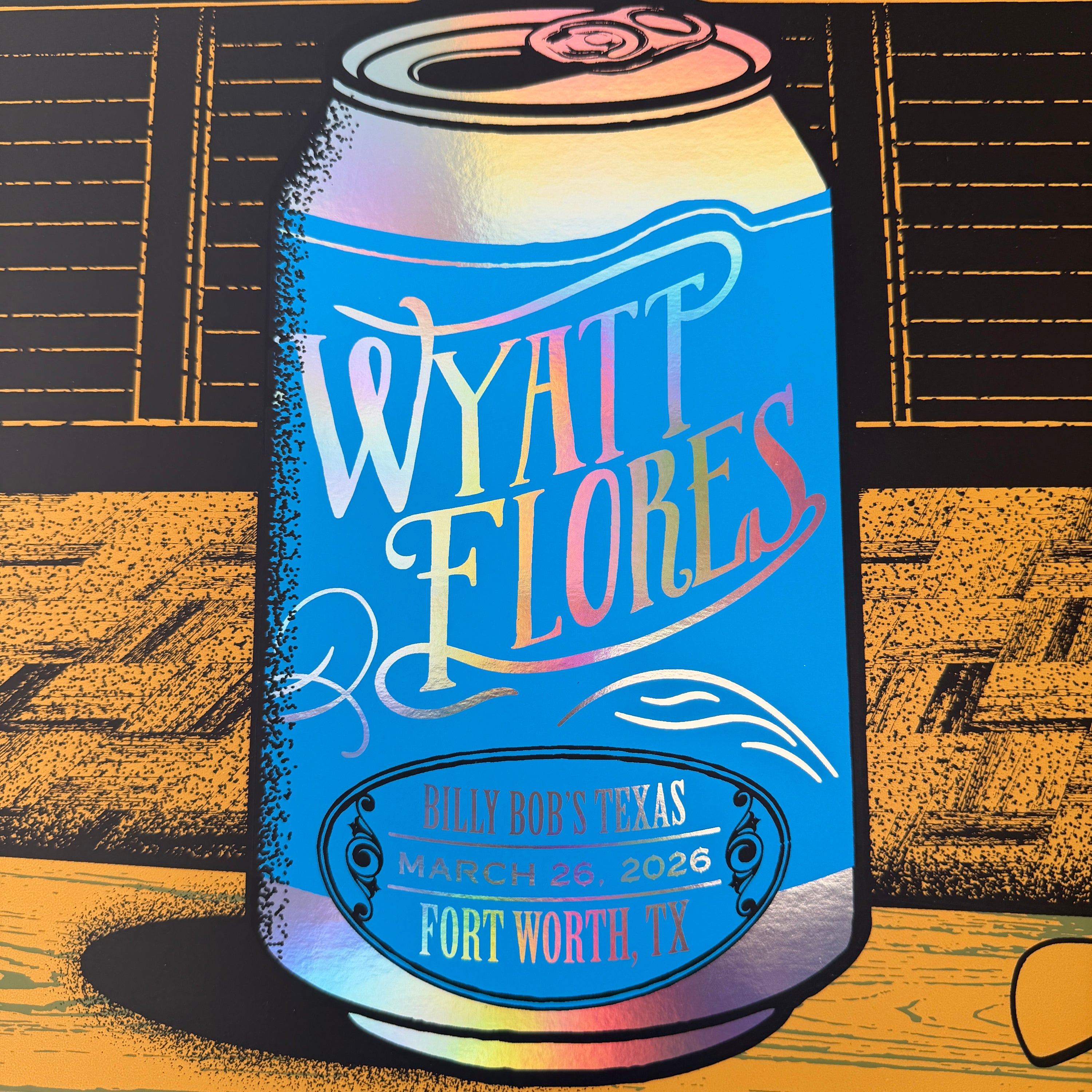 Wyatt Flores - Fort Worth TX (Rainbow Foil)